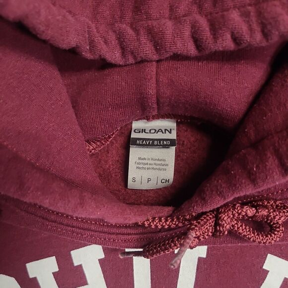 Philly Hoodie Sweatshirt Adult Small City of Brotherly Love Gildan Boho Grunge - Picture 3 of 5